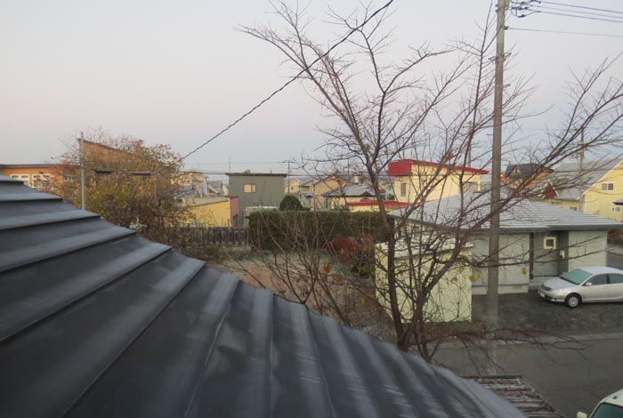 webnews今朝の北見／西の空