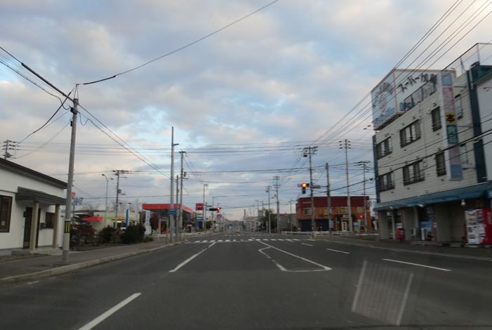 webnews今朝の北見／とん田通り、南大通り交差点