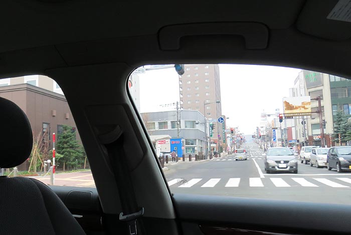 webnews今朝の北見／駅前交差点から左は中央通り側