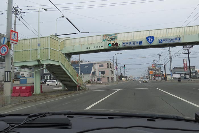 webnews今朝の北見／大通り東９丁目歩道橋