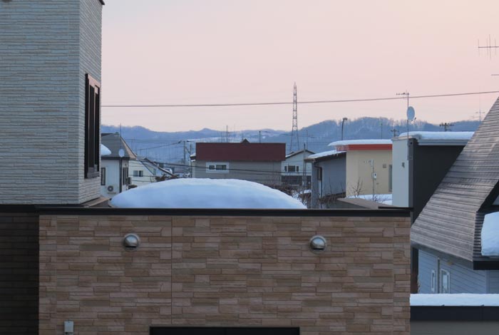 webnews今朝の北見／東の空