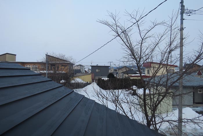 webnews今朝の北見／西の空