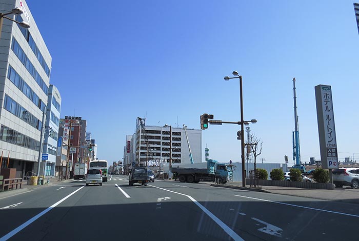 webnews今朝の北見／国道39号、大通り西３丁目、為山堂医院横