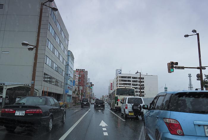 webnews今朝の北見／国道39号、大通り西３丁目、ルートイン大通り西前