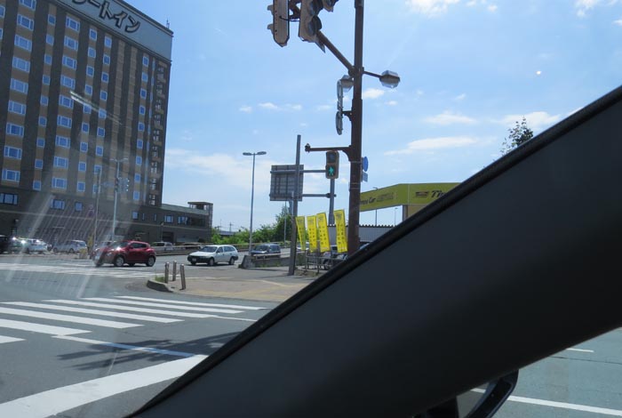 webnews今朝の北見／西４丁目通りの跨線橋側