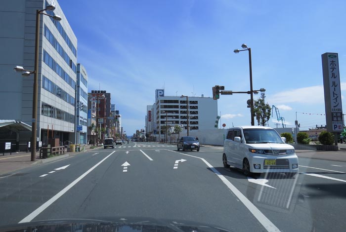 webnews今朝の北見／国道39号、大通り西３丁目、ルートイン大通り西前