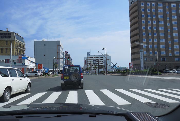 webnews今朝の北見／国道39号、大通りの西４丁目通り交差点