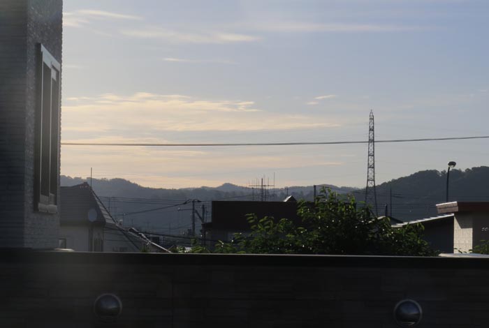 webnews今朝の北見／東の空