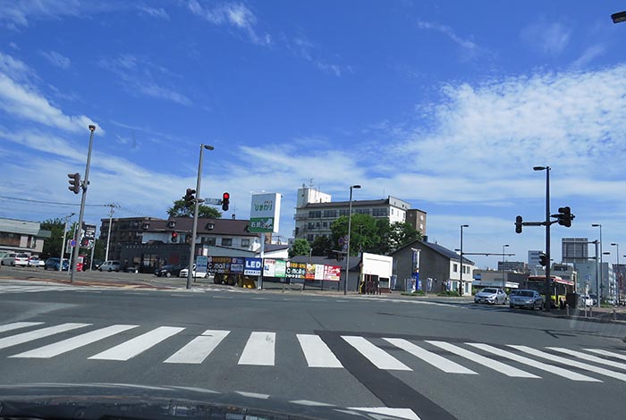 webnews今朝の北見／常盤通り、国道39号の五差路
