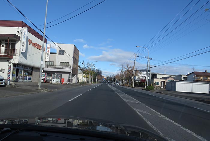 webnews今朝の北見／常盤通り、さかい商店前から北見市民会館方向