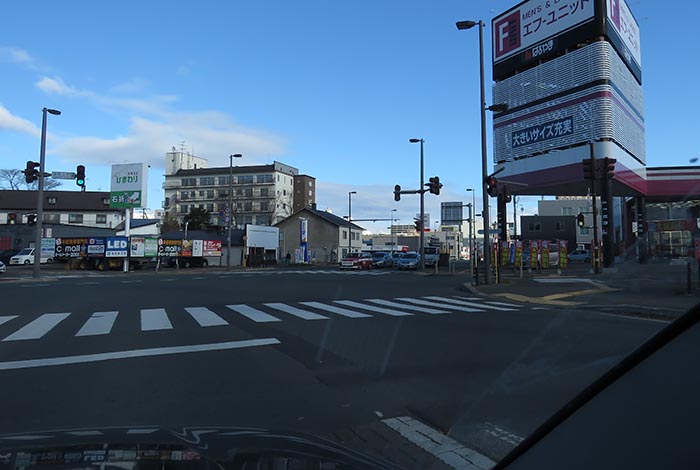 webnews今朝の北見／常盤通り、国道39号の五差路