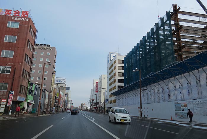 webnews今朝の北見／北見市役所新庁舎工事現場