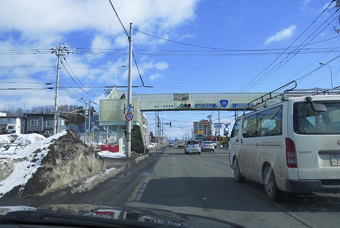 webnews今朝の北見／大通り東９丁目歩道橋