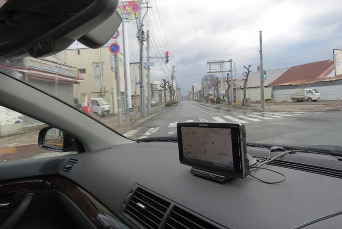 webnews今朝の北見／交差点から北４条通り側のパレスビル方向