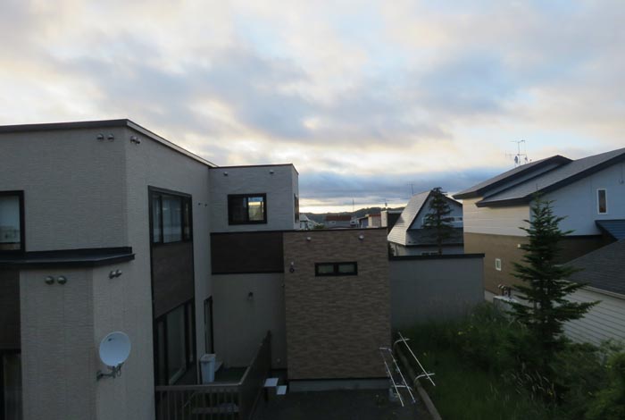 webnews今朝の北見／東の空