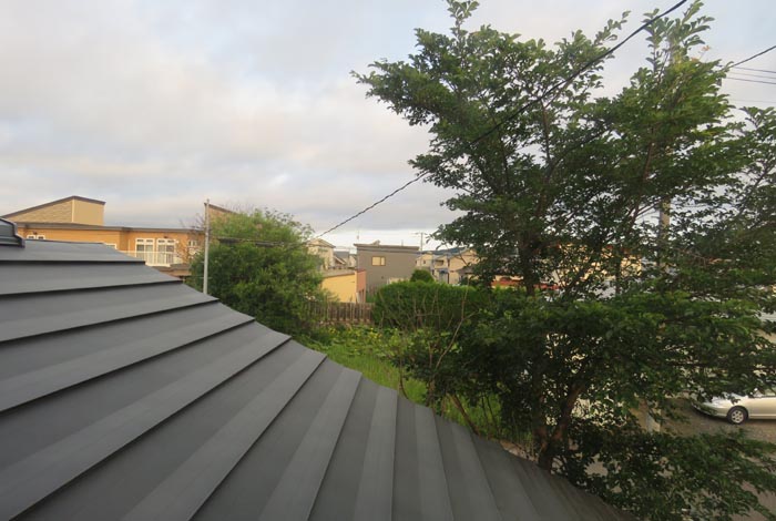 webnews今朝の北見／西の空