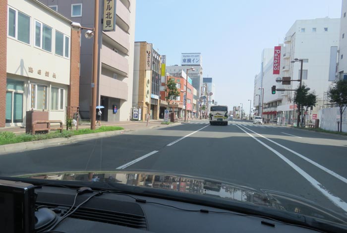 webnews今朝の北見/国道39号、大通り西2丁目交差点