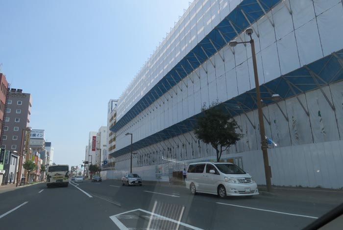 webnews今朝の北見/北見市役所新庁舎工事現場