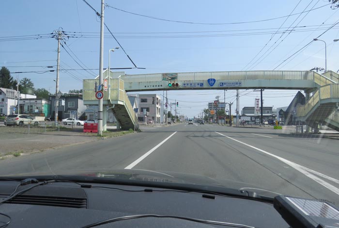 webnews今朝の北見/大通り東9丁目歩道橋