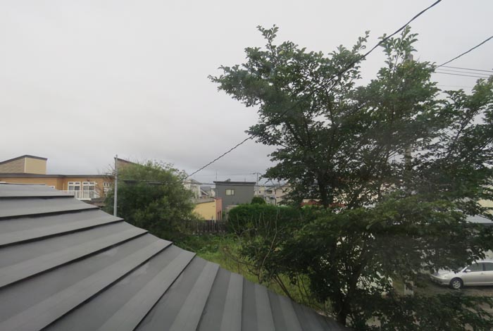 webnews今朝の北見／西の空