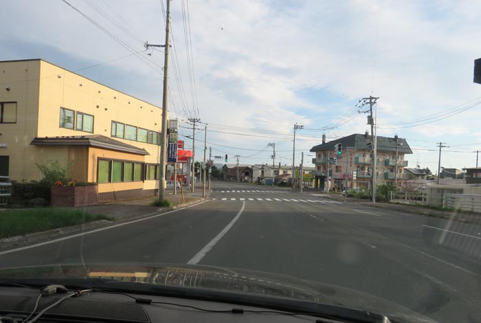 webnews今朝の北見／無加川橋を渡り南大通り交差点方向