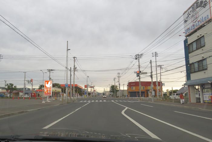 webnews今朝の北見／とん田通り、南大通り交差点