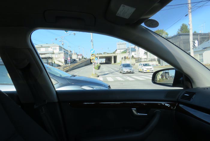 webnews今朝の北見/東9丁目歩道橋の交差点から左