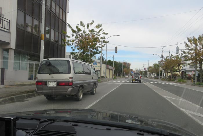 webnews今朝の北見／常盤通り、さかい商店前から北見市民会館方向