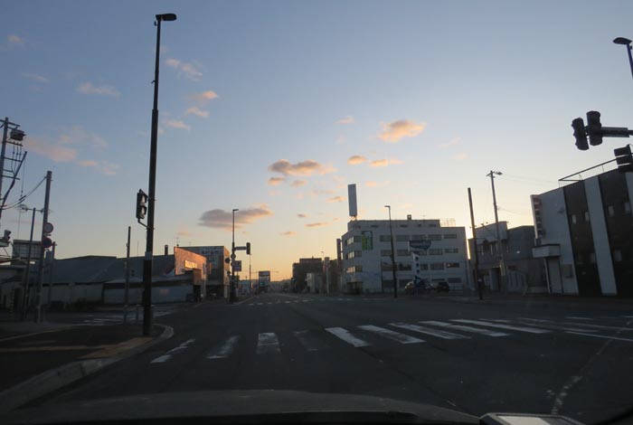 webnews今朝の北見／本町の北４条通り交差点