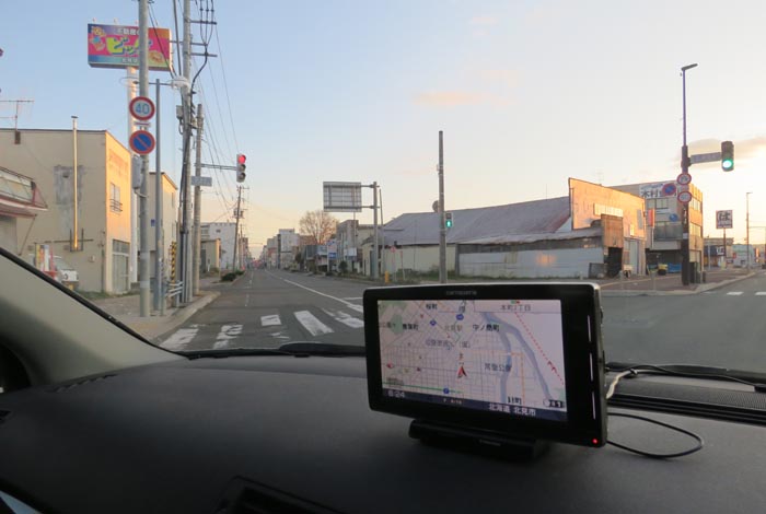 webnews今朝の北見／交差点から北４条通り側のパレスビル方向