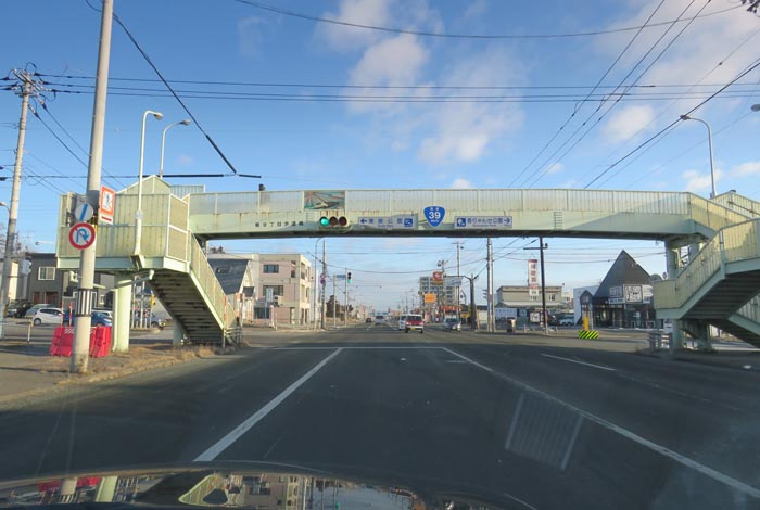 webnews今朝の北見/大通り東9丁目歩道橋