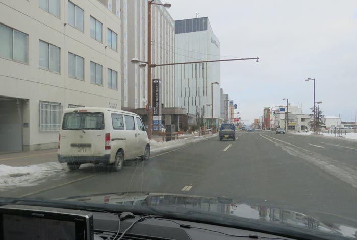 webnews今朝の北見/国道39号、大通り西1丁目