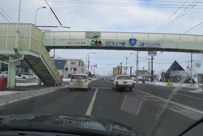 webnews今朝の北見/大通り東9丁目歩道橋