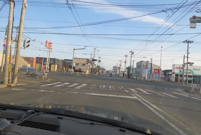webnews今朝の北見／とん田通り、国道39号交差点
