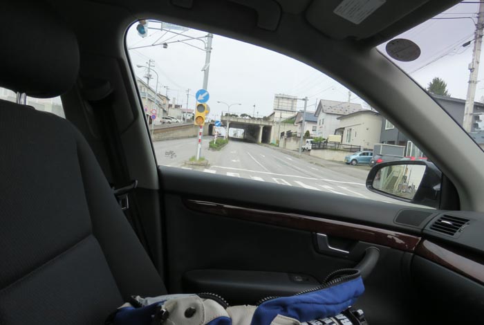 webnews今朝の北見/東9丁目歩道橋の交差点から左