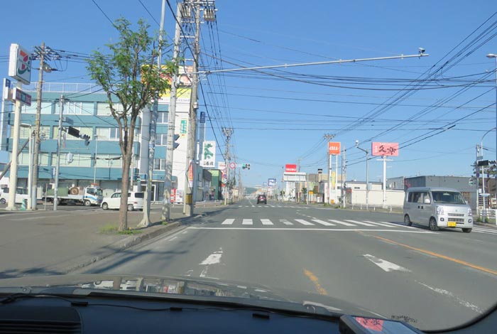 webnews今朝の北見／国道39号の西３号線とん田通り交差点