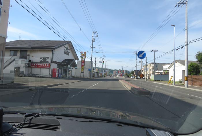 webnews今朝の北見／南大通り交差点方向