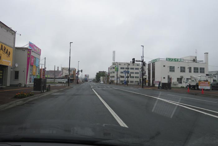 webnews今朝の北見／本町の北４条通り交差点
