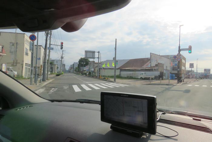 webnews今朝の北見／交差点から北４条通り側のパレスビル方向