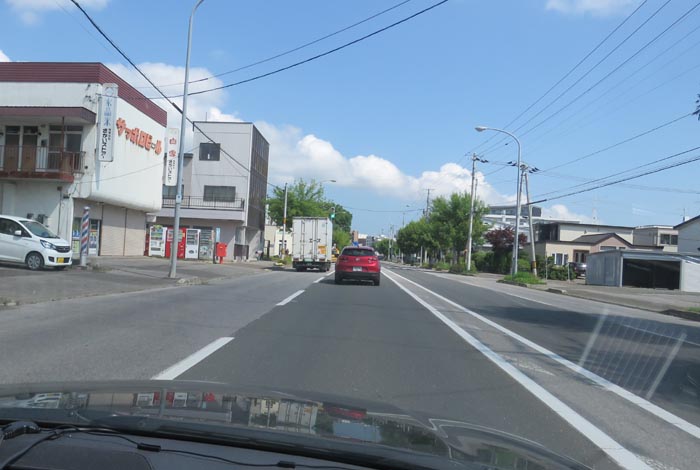 webnews今朝の北見／常盤通り、さかい商店前から北見市民会館方向