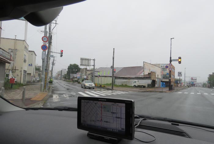 webnews今朝の北見／交差点から北４条通り側のパレスビル方向