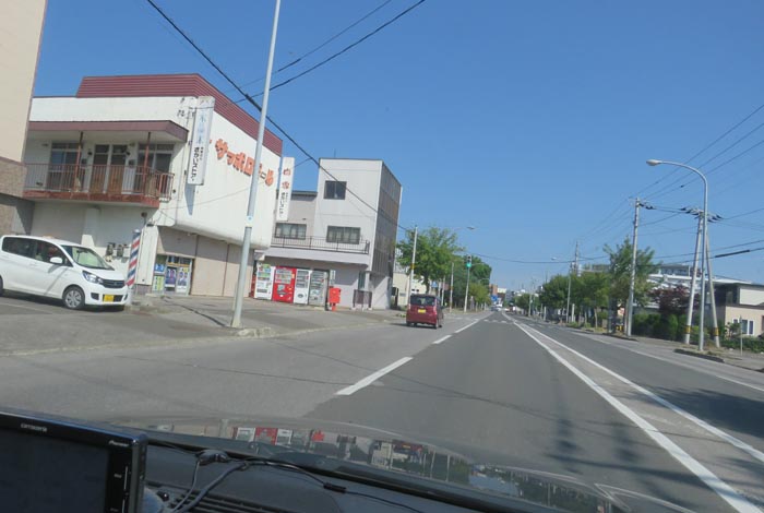webnews今朝の北見／常盤通り、さかい商店前から北見市民会館方向