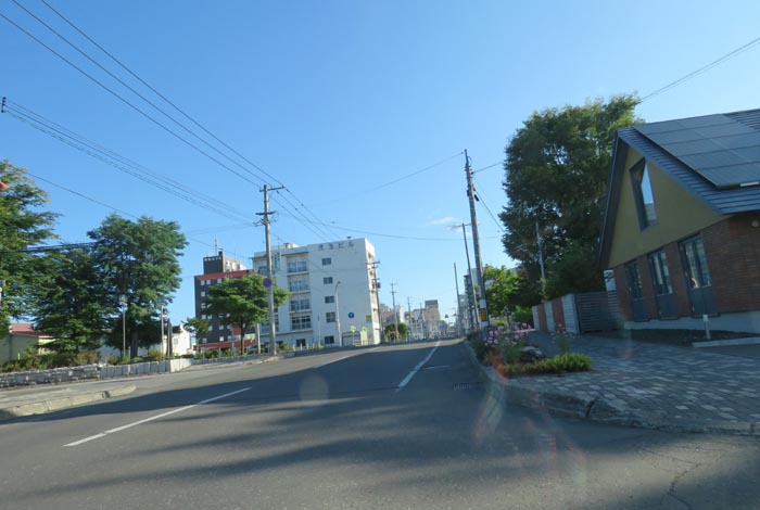 webnews今朝の北見／パレスビル方向