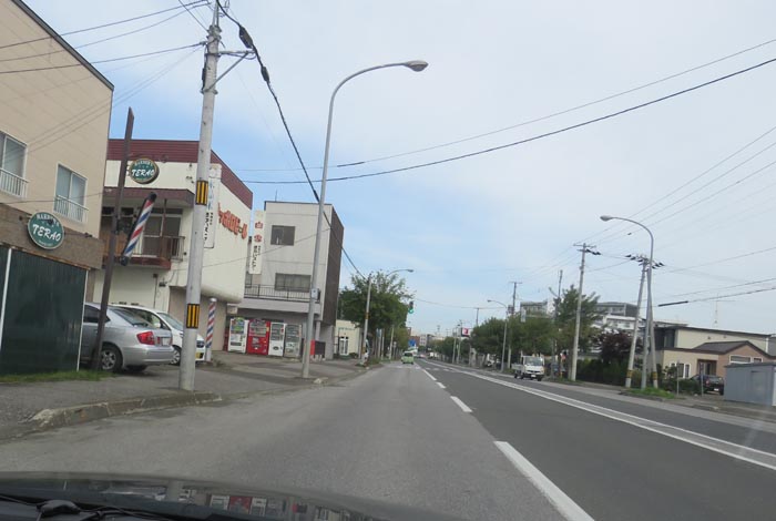 webnews今朝の北見／常盤通り、さかい商店前から北見市民会館方向