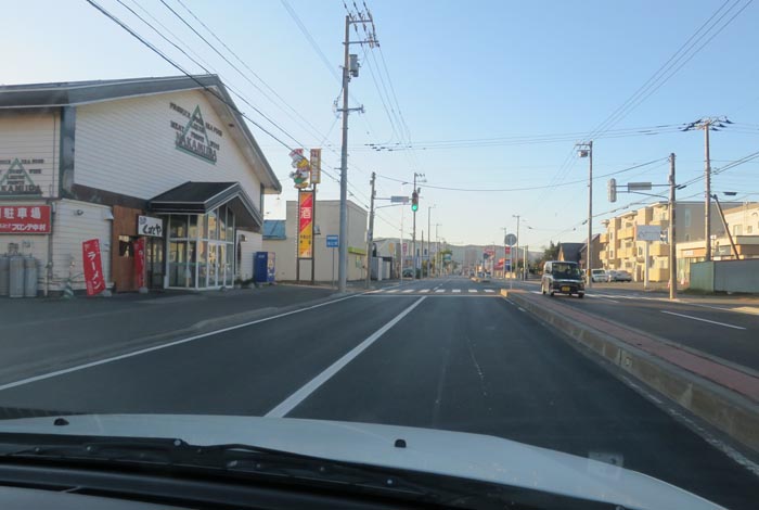 webnews今朝の北見／南大通り交差点方向