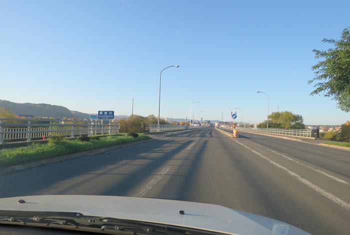 webnews今朝の北見／とん田通り、無加川橋