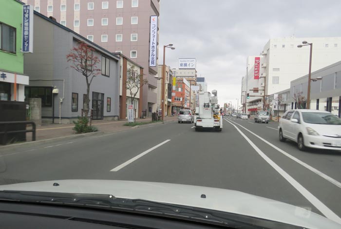webnews今朝の北見/国道39号、大通り西2丁目交差点