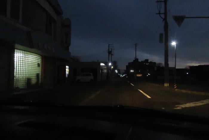 webnews今朝の北見／北３条通り、松浦水産前