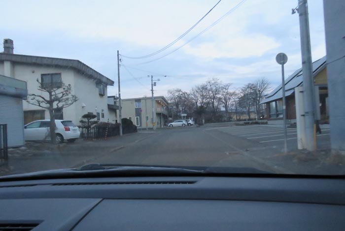 webnews今朝の北見／松浦水産駐車場裏の通り