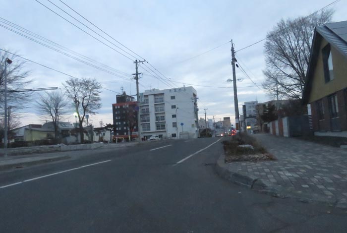 webnews今朝の北見／パレスビル方向